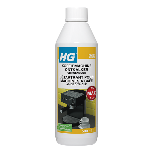 HG KOFFIEMACHINE ONTKALKER CITROENZUUR 500 ML