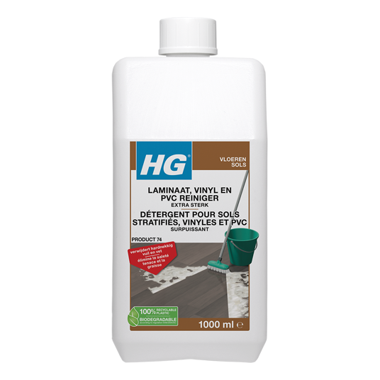 HG LAMINAAT, VINYL & PVC KRACHTREINIGER (PRODUCT 74) 1 L