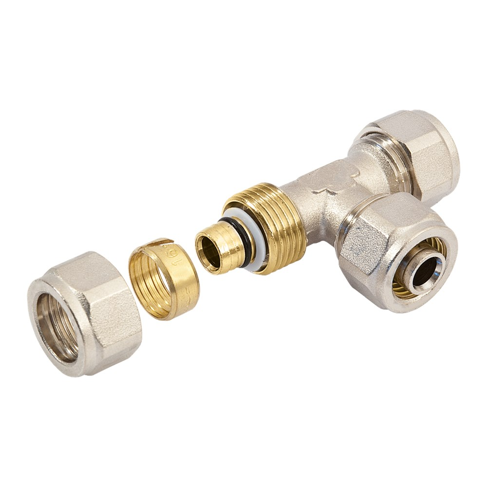 BONFIX ALU-KNEL T-STUK 16 X 16 X 16 MM