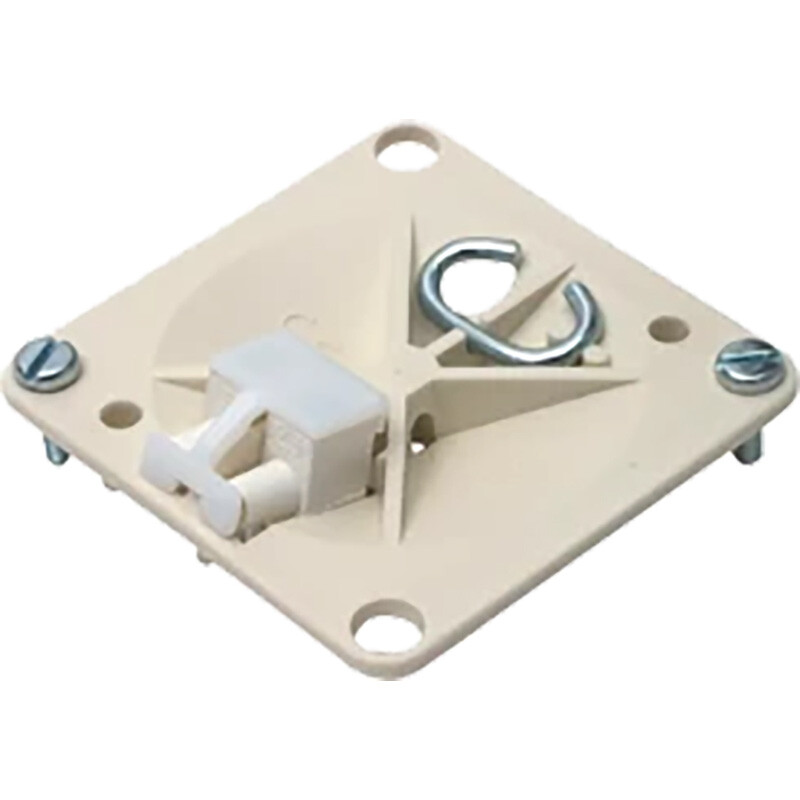 CENTRAALDOOSDEKSEL VIERKANT HAAK STEEKBARE KROONSTEEN