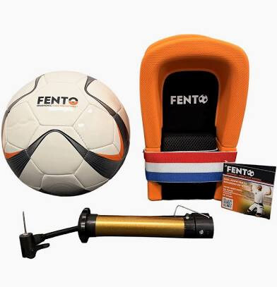 FENTO ORIGINAL KNIEBESCHERMER|_|FENTO ORIGINAL Kniebeschermers WK2026 Editie – Limited Edition met Voetbal & Ballenpomp