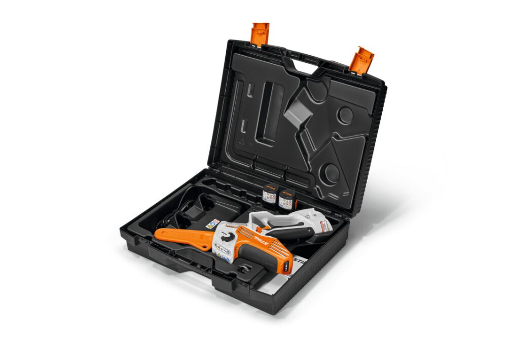 STIHL GTA 40 ACCU SNOEIZAAG SET INCL 2 ACCU'S EN LADER