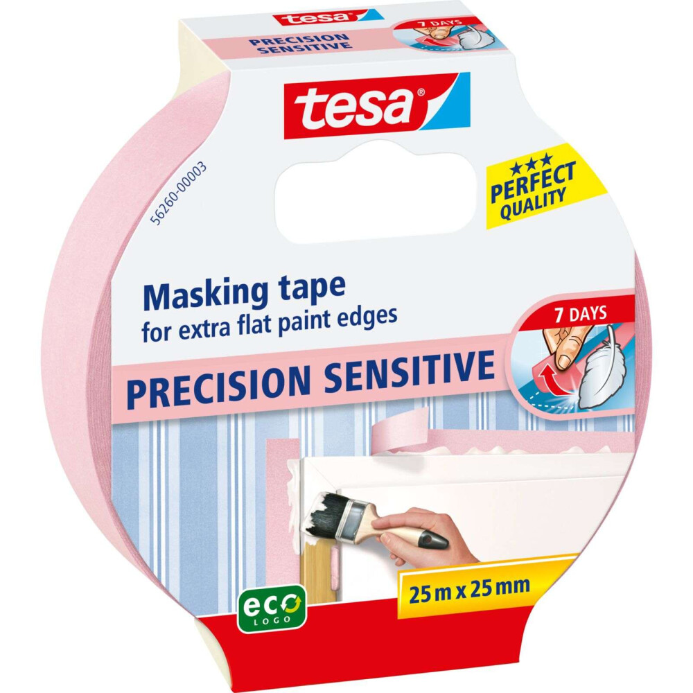 TESA® AFPLAKBAND WASHI SENSITIVE 25M X 25MM
